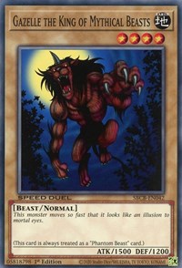 Gazelle the King of Mythical Beasts [SBCB-EN042] Common | Odin's Place