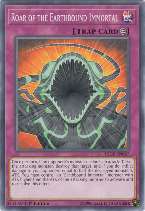 Roar of the Earthbound Immortal [LED5-EN057] Common | Odin's Place
