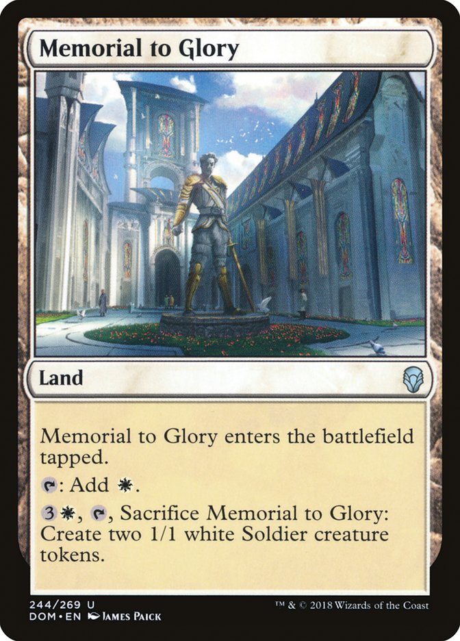 Memorial to Glory (244) [Dominaria] | Odin's Place