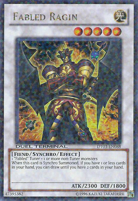 Fabled Ragin [DT03-EN088] Ultra Rare | Odin's Place