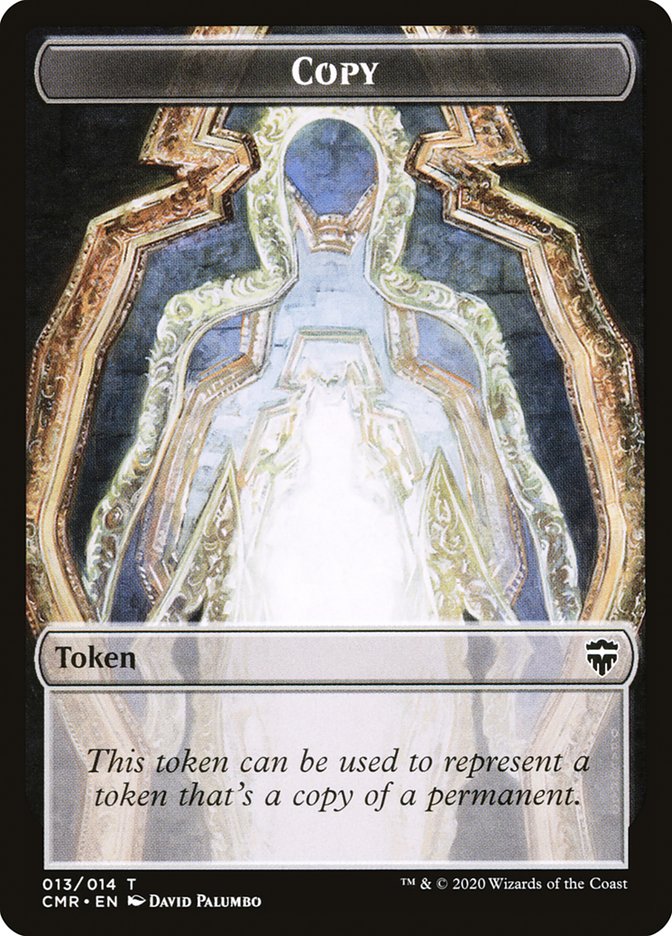 Copy (013) // Horror Double-Sided Token [Commander Legends Tokens] | Odin's Place