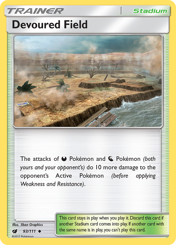 Devoured Field (93/111) [Sun & Moon: Crimson Invasion] | Odin's Place