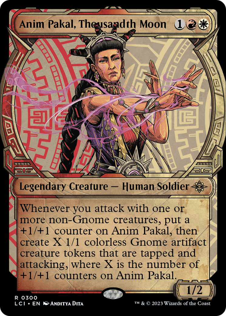 Anim Pakal, Thousandth Moon (Showcase) [The Lost Caverns of Ixalan] | Odin's Place