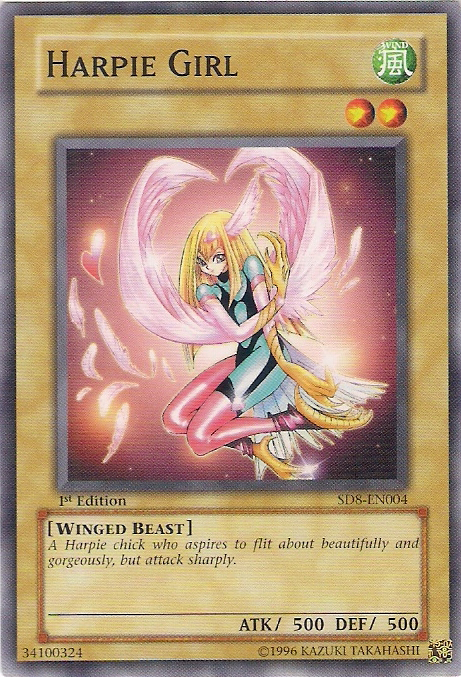 Harpie Girl [SD8-EN004] Common | Odin's Place