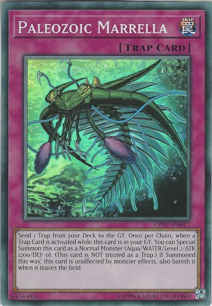 Paleozoic Marrella [OP07-EN012] Super Rare | Odin's Place