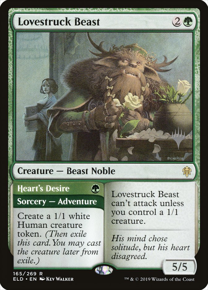 Lovestruck Beast // Heart's Desire (Promo Pack) [Throne of Eldraine Promos] | Odin's Place