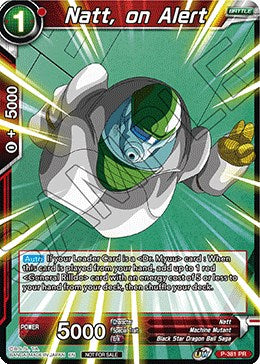 Natt, on Alert (Tournament Pack Vol. 8) (P-381) [Tournament Promotion Cards] | Odin's Place