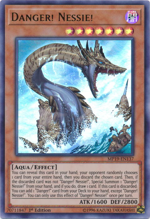 Danger! Nessie! [MP19-EN137] Ultra Rare | Odin's Place