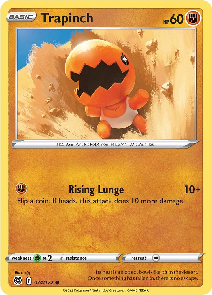 Trapinch (074/172) [Sword & Shield: Brilliant Stars] | Odin's Place