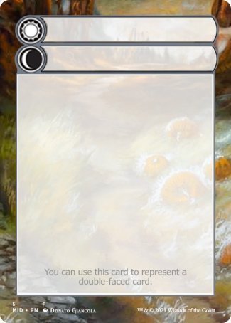 Helper Card (5/9) [Innistrad: Midnight Hunt Tokens] | Odin's Place