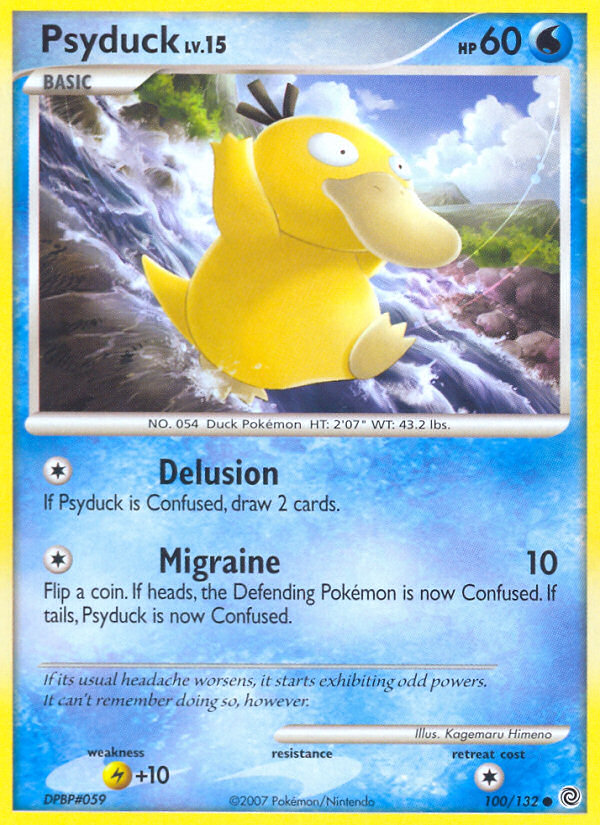 Psyduck (100/132) [Diamond & Pearl: Secret Wonders] | Odin's Place