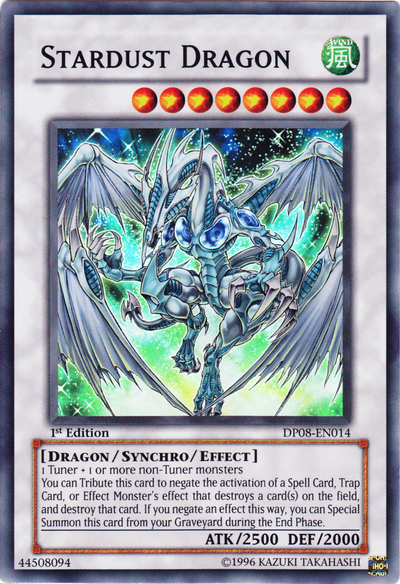 Stardust Dragon [DP08-EN014] Super Rare | Odin's Place