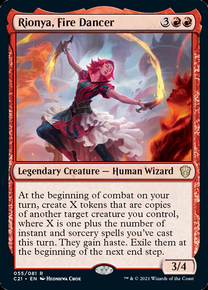 Rionya, Fire Dancer [Commander 2021] | Odin's Place