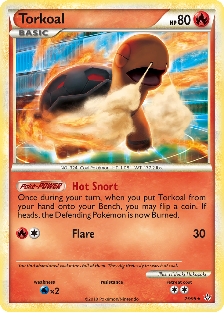 Torkoal (25/95) [HeartGold & SoulSilver: Unleashed] | Odin's Place