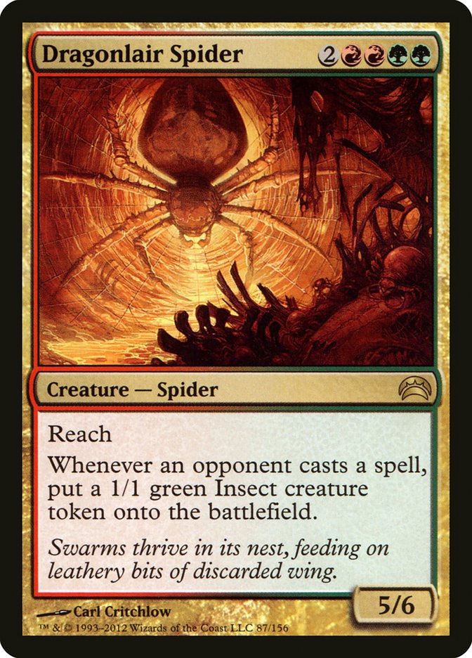 Dragonlair Spider (87) [Planechase 2012] | Odin's Place