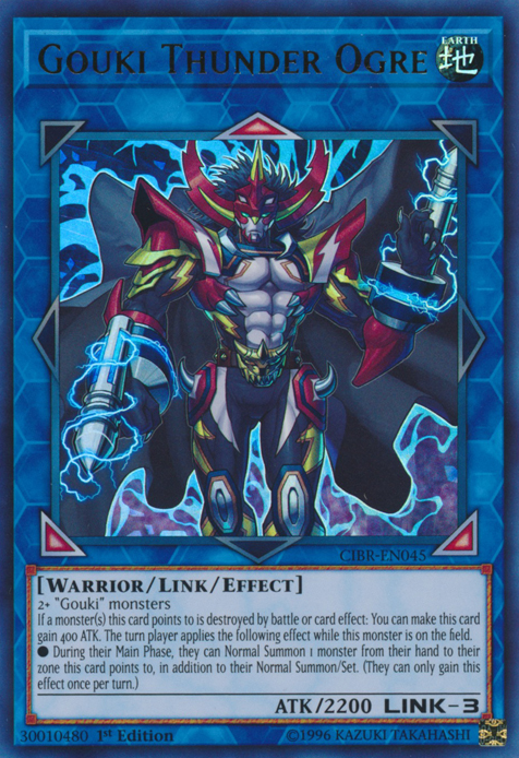 Gouki Thunder Ogre [CIBR-EN045] Ultra Rare | Odin's Place