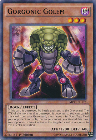 Gorgonic Golem [MP14-EN192] Common | Odin's Place