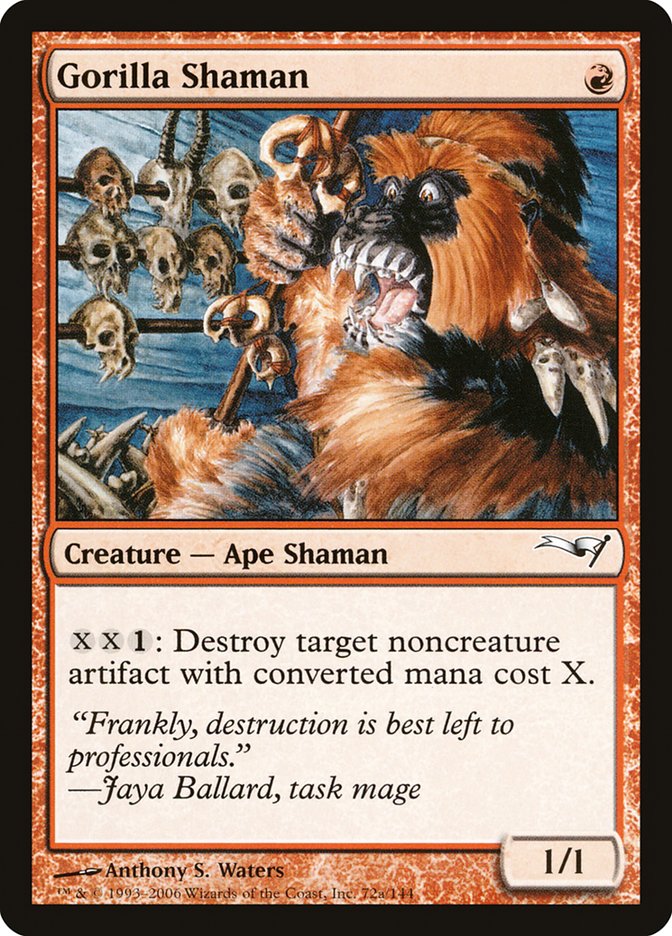 Gorilla Shaman [Coldsnap Theme Decks] | Odin's Place