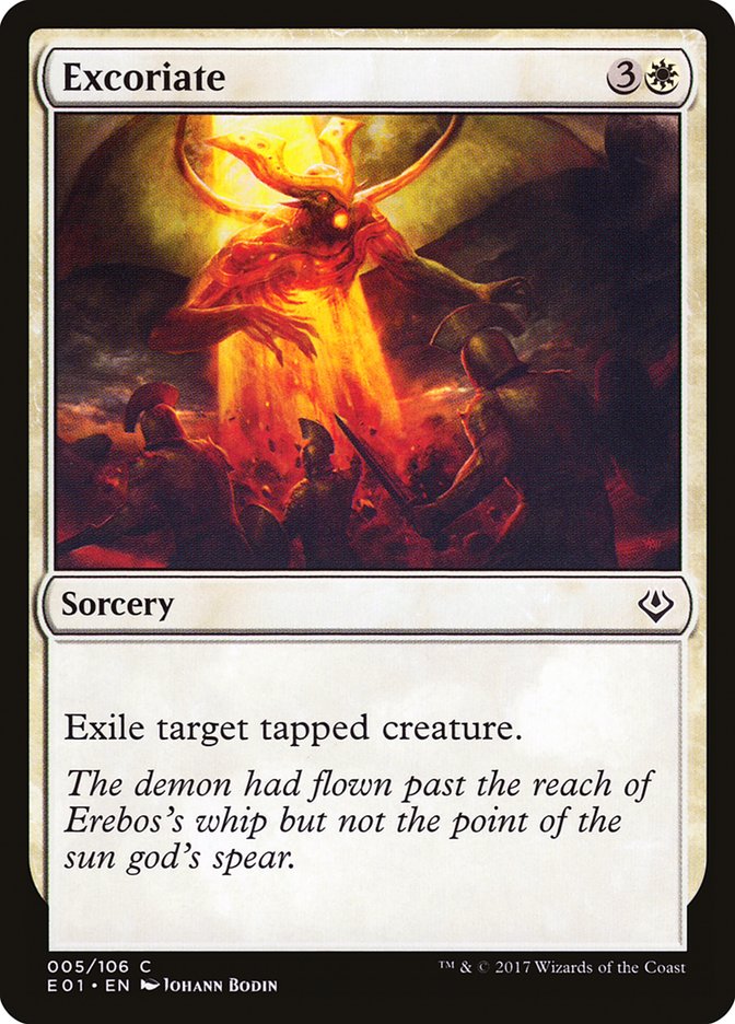 Excoriate (5) [Archenemy: Nicol Bolas] | Odin's Place