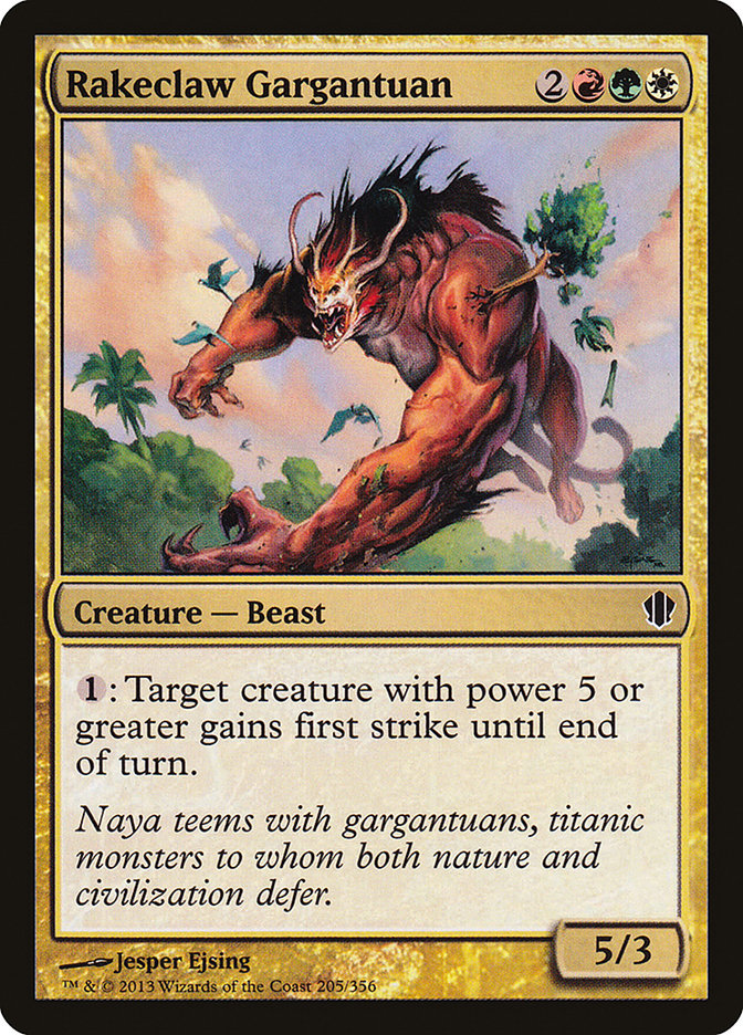 Rakeclaw Gargantuan (205) [Commander 2013] | Odin's Place