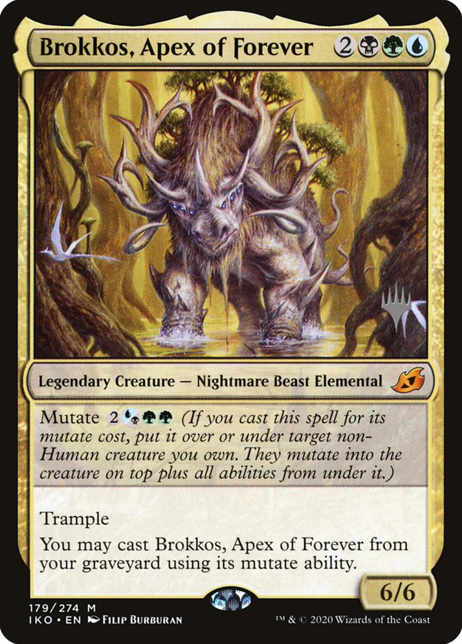 Brokkos, Apex of Forever (Promo Pack) [Ikoria: Lair of Behemoths Promos] | Odin's Place