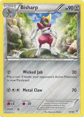 Bisharp (16/30) [XY: Trainer Kit 1 - Bisharp] | Odin's Place