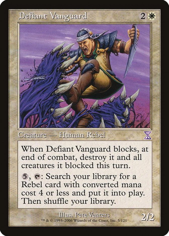 Defiant Vanguard (5) [Time Spiral Timeshifted] | Odin's Place