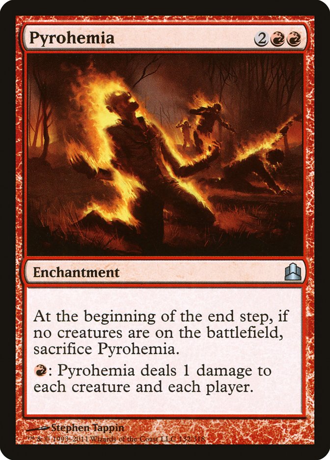 Pyrohemia (132) [Commander 2011] | Odin's Place