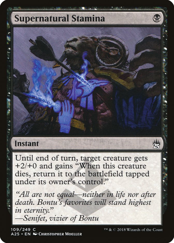 Supernatural Stamina (109) [Masters 25] | Odin's Place