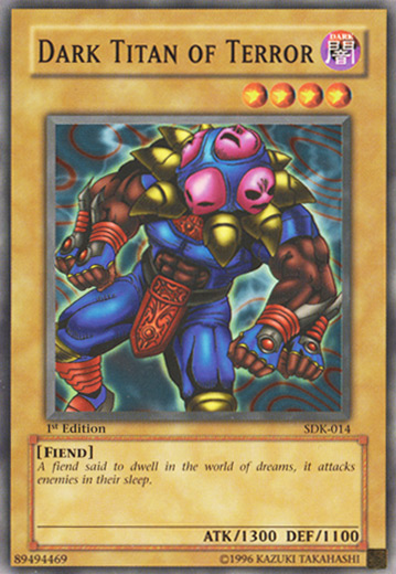 Dark Titan of Terror [SDK-014] Common | Odin's Place