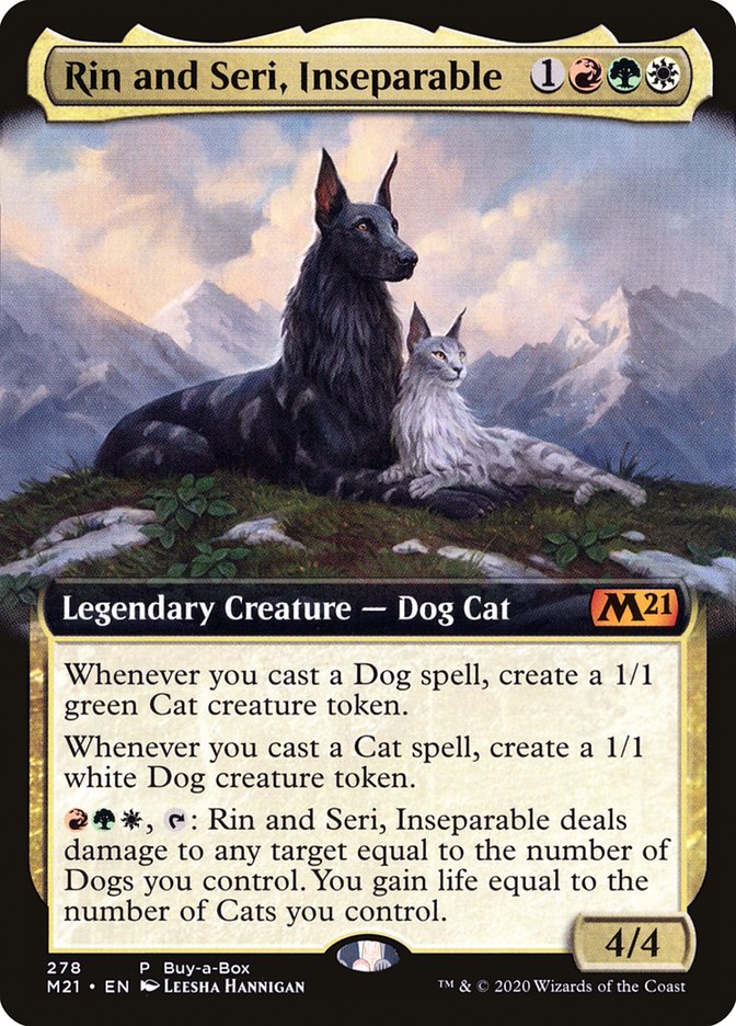 Rin and Seri, Inseparable (Buy-A-Box) [Core Set 2021] | Odin's Place