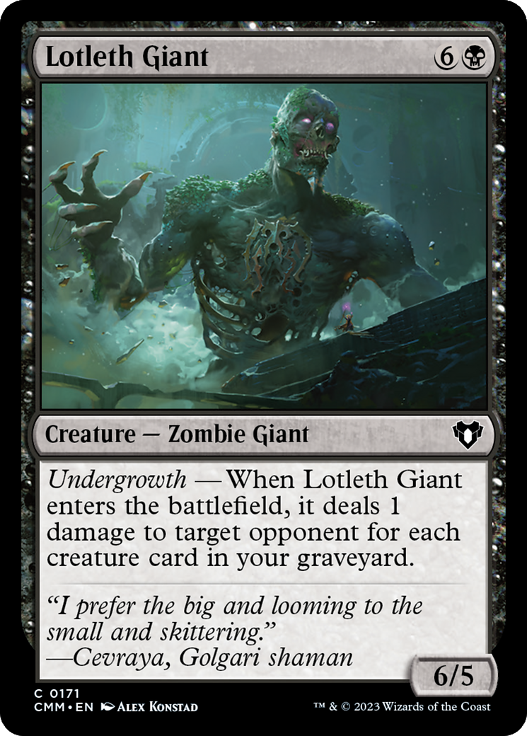 Lotleth Giant [Commander Masters] | Odin's Place