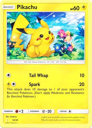 Pikachu (14/30) [Sun & Moon: Trainer Kit - Alolan Raichu] | Odin's Place