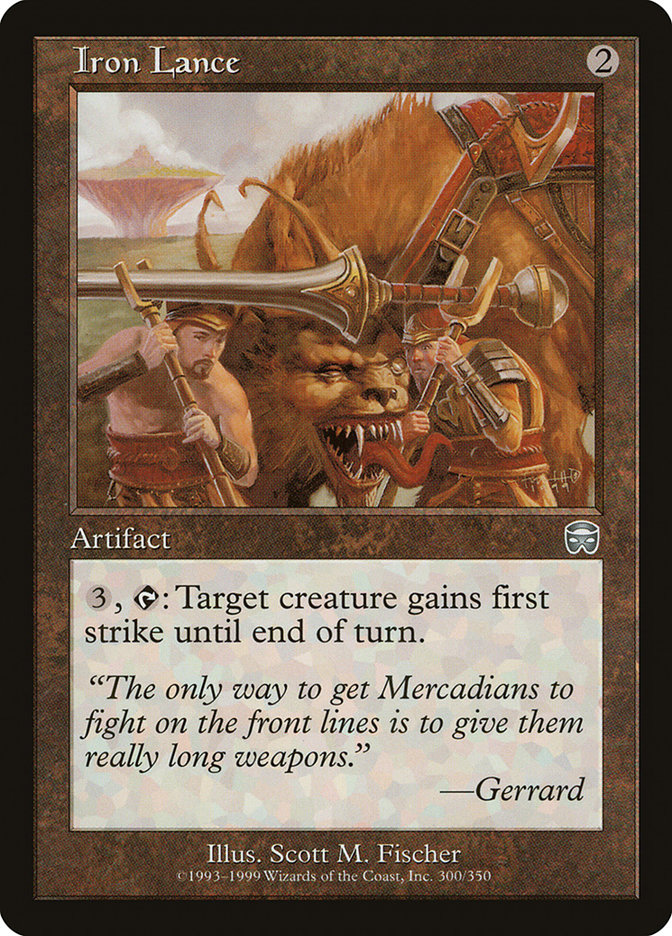 Iron Lance (300) [Mercadian Masques] | Odin's Place