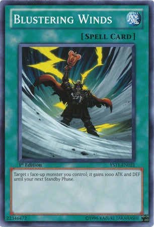 Blustering Winds [YS11-EN021] Common | Odin's Place