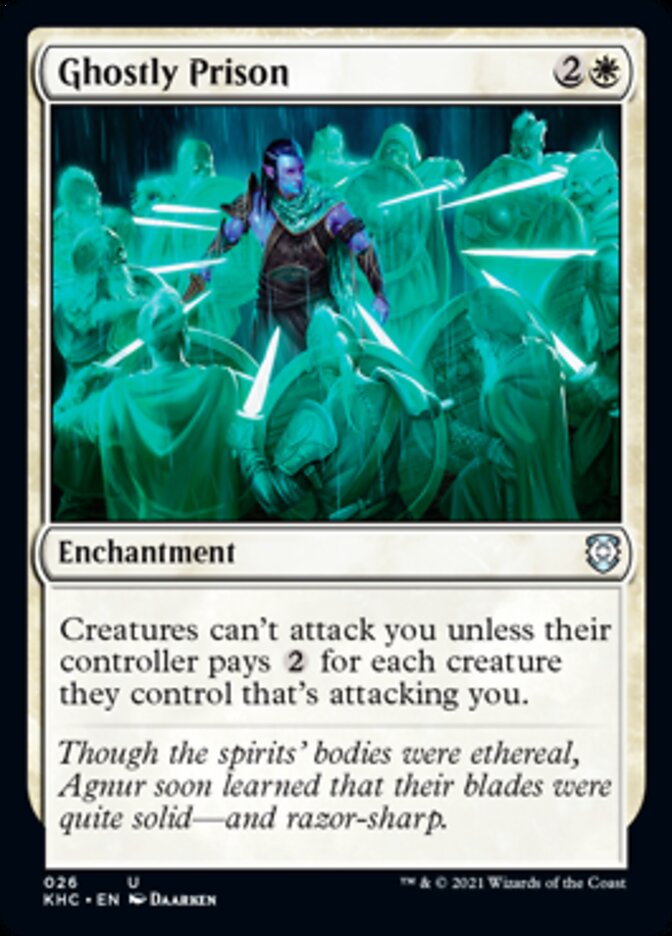 Ghostly Prison [Kaldheim Commander] | Odin's Place