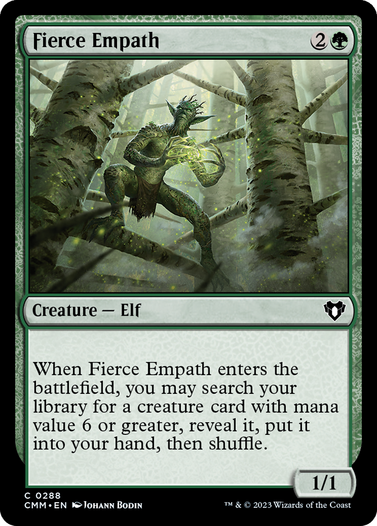 Fierce Empath [Commander Masters] | Odin's Place
