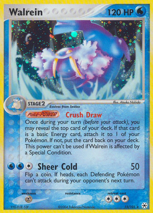 Walrein (15/101) [EX: Hidden Legends] | Odin's Place