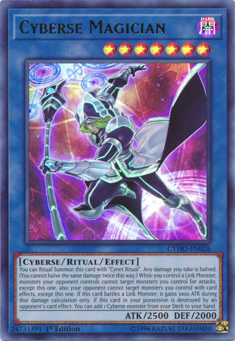 Cyberse Magician [CYHO-EN026] Ultra Rare | Odin's Place