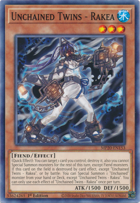 Unchained Twins - Rakea [MP20-EN153] Common | Odin's Place
