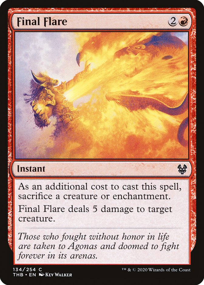 Final Flare [Theros Beyond Death] | Odin's Place