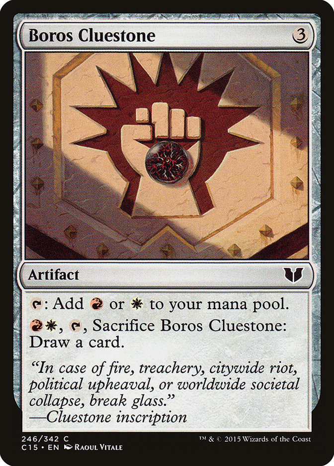 Boros Cluestone (246) [Commander 2015] | Odin's Place