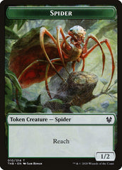 Satyr // Spider Double-Sided Token [Theros Beyond Death Tokens] | Odin's Place