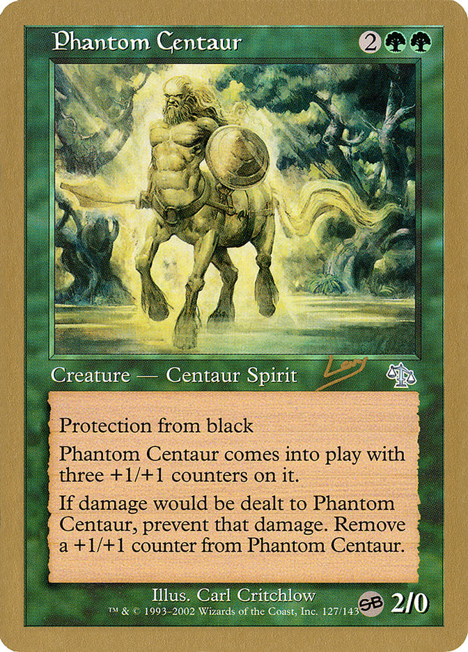 Phantom Centaur (Raphael Levy) (SB) [World Championship Decks 2002] | Odin's Place