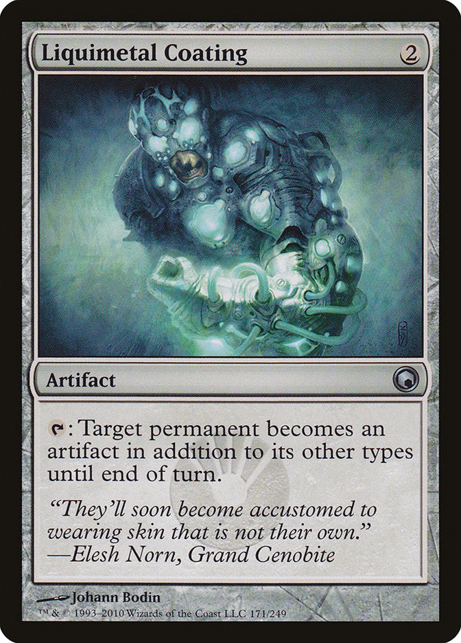 Liquimetal Coating (171) [Scars of Mirrodin] | Odin's Place