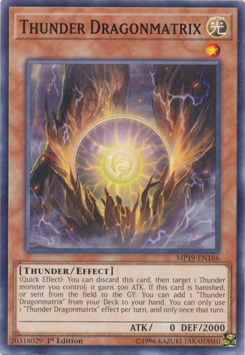 Thunder Dragonmatrix [MP19-EN166] Common | Odin's Place