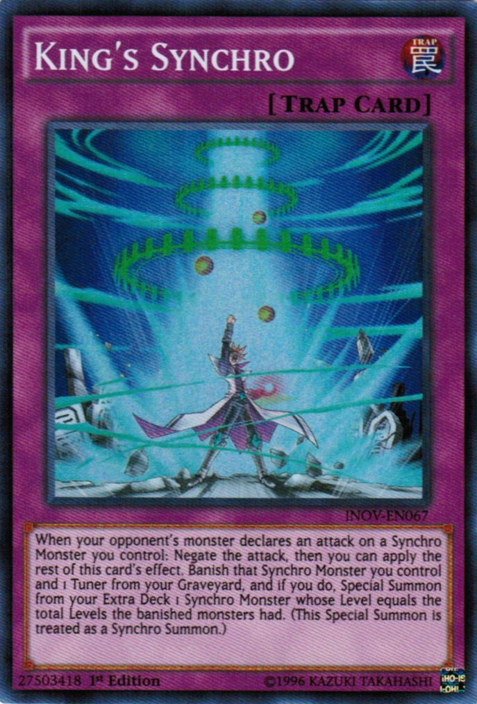 King's Synchro [INOV-EN067] Super Rare | Odin's Place