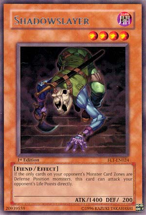 Shadowslayer [FET-EN024] Rare | Odin's Place