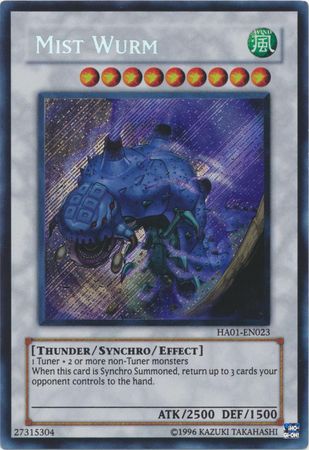 Mist Wurm [HA01-EN023] Secret Rare | Odin's Place