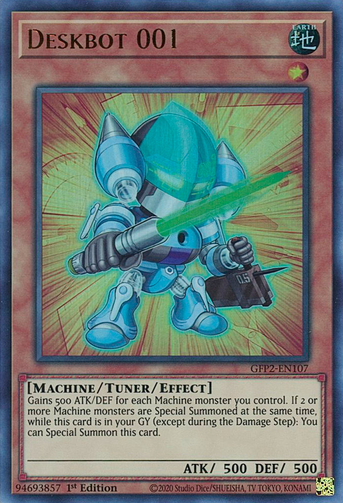 Deskbot 001 [GFP2-EN107] Ultra Rare | Odin's Place